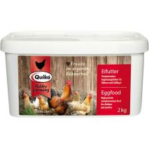 Hobby Farming Mangime Per Uova Pollo 2kg - Mangime Concentrato E Condizionato Ricco Di Proteine Per Polli, Quaglie E Pollame Come Le Galline Ovaiole -