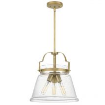 Elstead - Quoizel Wimberley Plafonnier Dome Suspension Laiton Vieilli