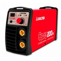 EQUIPO SOLDADOR INVERTER CORE 200Di CON ACCESORIOS SOLTER