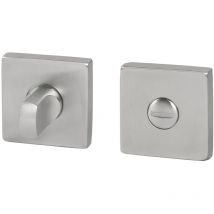 Béquille Quiron + Déclencheur Rosace Carrée Inox