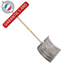 Outils Perrin - Quitanieves galvanizado 42 cm empuñadura de fijación rápida 1,30 m, herramienta para quitar nieve
