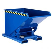 R+r Industrietechnik Abrollkipper Typ Ram-170 1570x1800x1100mm 1700dm³ Ral 5010 Enzianblau