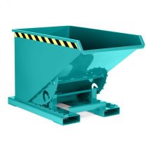 R+r Industrietechnik Abrollkipper Typ Ram-170 1570x1800x1100mm 1700dm³ Ral 5018 Türkisblau