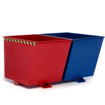 Rr Industrietechnik Muldenkipper Ruk-duo Ral5010/3000 2x900m³