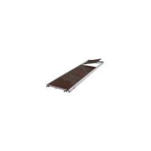 Tubesca-comabi - Planchers aluminium/bois à trappe largeur 730mm - Longueur de 1.20m à 3m - Pour échafaudage R200/M368