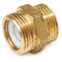 Nipples in ottone con ritegno integrato Giacomini R189V 3/4'