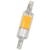 R7s 78mm 5W 500lm Glas-LED-Glühbirne ø16mm 3000K