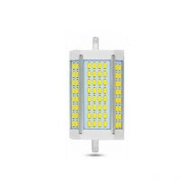 Derrui - R7S led 118mm 30W Dimmable Bulb, 3000LM, Cool White 6000K, R7S J118 200W 300W Halogen Pencil Equivalent, 200 Degrees Brightness, R7S 118mm