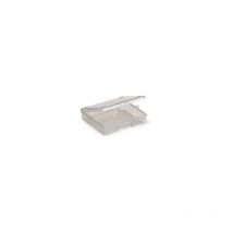 118682 pocketbox caisson de transport, transparent - Raaco