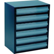 Raaco - 250/6-3 Cassettiera porta minuteria (l x a x p) 357 x 435 x 255 mm Scomparti: 6 Contenuto 1 pz.