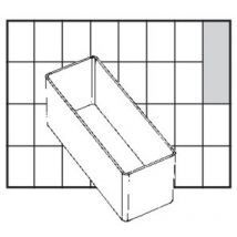 Raaco - Facheinsatz Behälter Einsatz 109x39x47 Mm Passend Zu Carry 55 Transparent