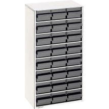 Esd Raaco 1224-02 Stahlmagazin (l X B X H) 306 X 150 X 552 Mm Anzahl Fächer: 24 Inkl. Erdungskabel