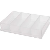 Raaco - Inserto per valigetta porta minuteria (l x l x a) 220 x 160 x 47 mm Scomparti: 4 Contenuto 1 pz.