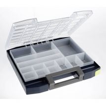 Boxxser 55 6x6-14 Coffret de rangement (l x h x p) 354 x 55 x 323 mm Nombre de compartiments: 14 Contenu 1 pc(s) - Raaco