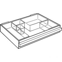 Schublade transparent, Schubladentyp: 250-3 - Raaco