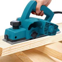 Gojoy - Raboteuse électrique 800 w Raboteuse électrique pour bois 11000 upm, profondeur de serrage 1 mm, raboteuse électrique pour bois 82 mm Largeur