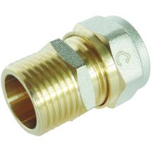 Raccord droit à visser pour tube Multicouche Ø16-M15/21
