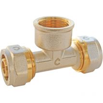 Té à visser pour tube Multicouche Ø20 F20/27