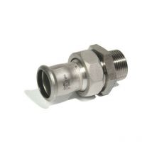 Raccorderie Metalliche - rac union fil m 54 2inox