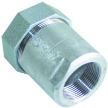 Amblard – Raccord VITEFER long en acier galvanisé 50x60 – Filetage plomberie, Fixation raccord, Longueur – Raccord fonte
