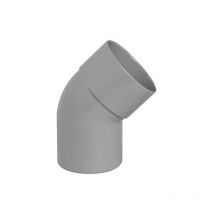 Coude PVC 45° male D 100mm