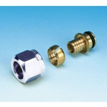 Pettinaroli – Raccord chromé poli 3/4 x 10 x 12 – Fixation raccord, Filetage plomberie, Forme du raccord, Configuration raccord, Largeur