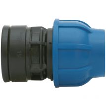 R acciaio nylon-raccordo femmina mm. 32X1. Prezzo per 1 pezzo.