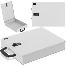 Raccoglitore portadocumenti con combinazione A4 35,5 x 25,5 x 7 cm - Bianco