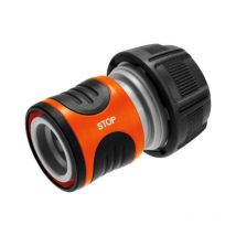 GARDENA Gardena 18214-50 - Connecteur de tuyau - Femelle - Plastique - Noir - Gris - Orange