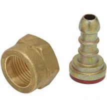 Raccord 2 pièces - Ecrou Bouteille / Tétine en sachet Favex