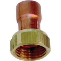 Raccord 2 pièces douille cuivre 40X49/40