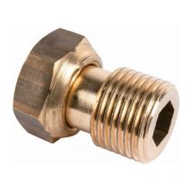 Raccord 2 pièces pour compteur