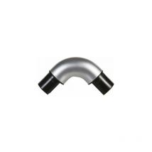 Vachette - raccord 454 90degre mc-mc argent