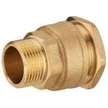 Quick Plomberie - Raccord à Compression Laiton D.20 Pour Tube En Polyéthylène