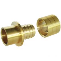 Somatherm - Raccord à glissement per Ø16 et à souder sur tube cuivre Ø14