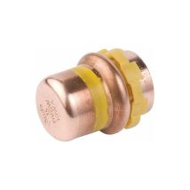 Raccord a sertir en cuivre gaz Capuchon diam. 15 mm, pg 5301 gaz contour v