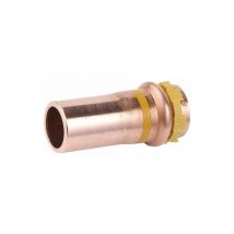 Raccord a sertir en cuivre gaz Reduction 42x35 pg 5243 Gaz contour v