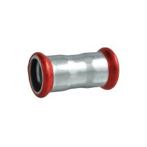 Raccord a sertir acier c Manchon (fem/fem) 35 mm Contour m