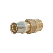 Raccord A Sertir P. Multi Th Raccord A Sertir Ecrou Chapeau Joint Conique, Male,16x2 - 1/2''