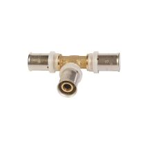 Ws - Raccord A Sertir Pour Tube Multi Contour Th, T Reduit 26x3 - 20x2 - 16x2mm