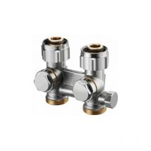 Raccord à vis d'arrêt ov zbu Multiflex f 3 / 4Z ÜMx3 / 4Z Ext ms nickelé
