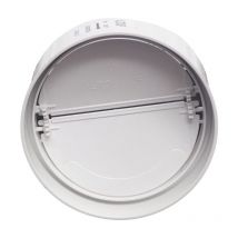 Raccord ABS avec vanne papillon anti-retour pour air comprimé Ø 100