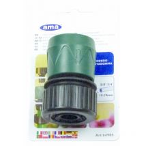 Raccord automatique pour tuyau d'arrosage de 15 à 19 mm
