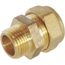 Raccord à compression laiton tc 14 - Mâle 15/21
