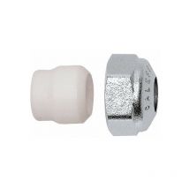 Raccord mécanique pour tube cuivre avec joint PTFE Caleffi 4380 23 p.1,5 - Ø 10