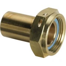 Raccord brz 2 pces 16x3/4 gaz