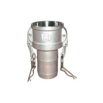 Raccord Camlock femelle - embout cannelé en inox - Type C Ø A: 2''1/2 Ø B: 63-65mm
