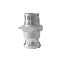 Multitanks - Raccord camlock male - embout fileté male en aluminium - Type f ø a: 6''Ø b: 6''