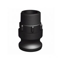 Raccord camlock male - fileté male BSP en polypropylène Ø A: 2'' Ø B: 1''1/2