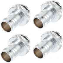 Raccord cannelé de rechange pour raccord de refroidissement liquide de 1/4 à 3/8 pouces, 4 pièces